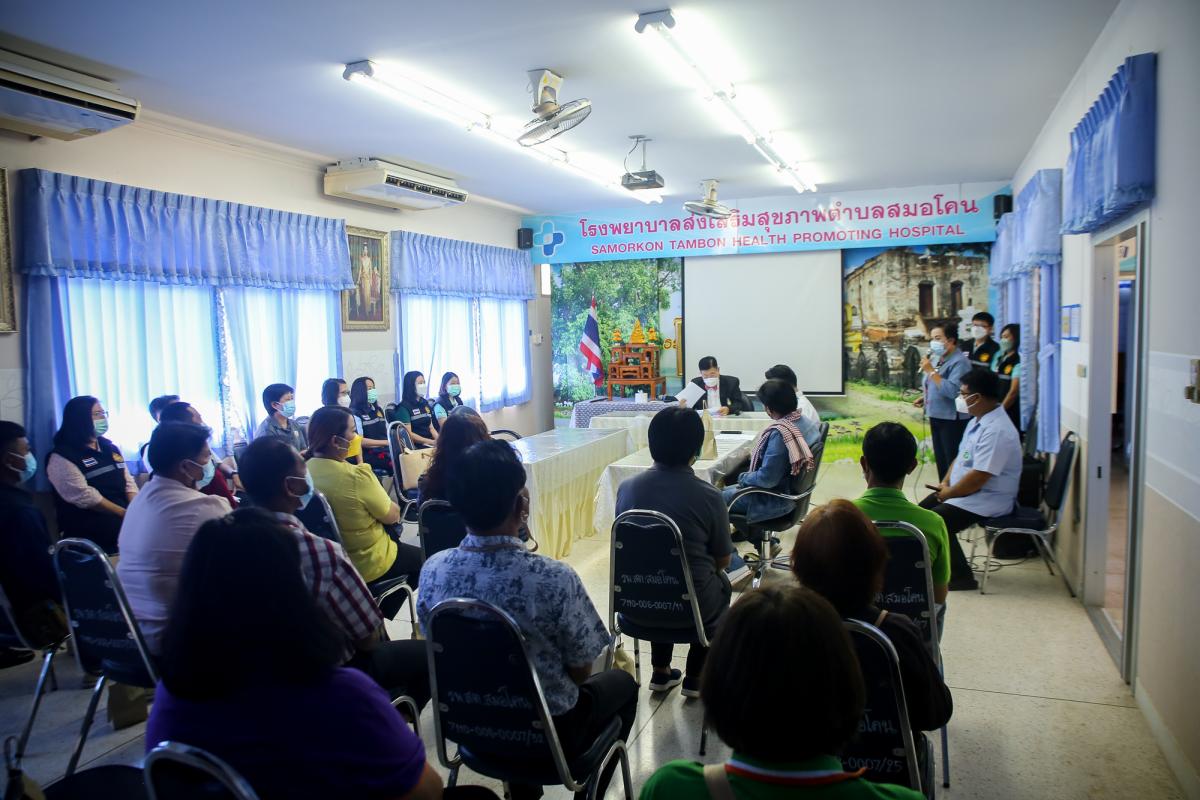 นายก อบจ.ตาก ลงพื้นที่ตรวจเยี่ยมและให้กำลังใจเจ้าหน้าที่ผู้ปฏิบัติงาน ณ โรงพยาบาลส่งเสริมสุขภาพตำบลสมอโคน และโรงพยาบาลส่งเสริมสุขภาพตำบลบ้านหนองงิ้ว อำเภอบ้านตาก จังหวัดตาก