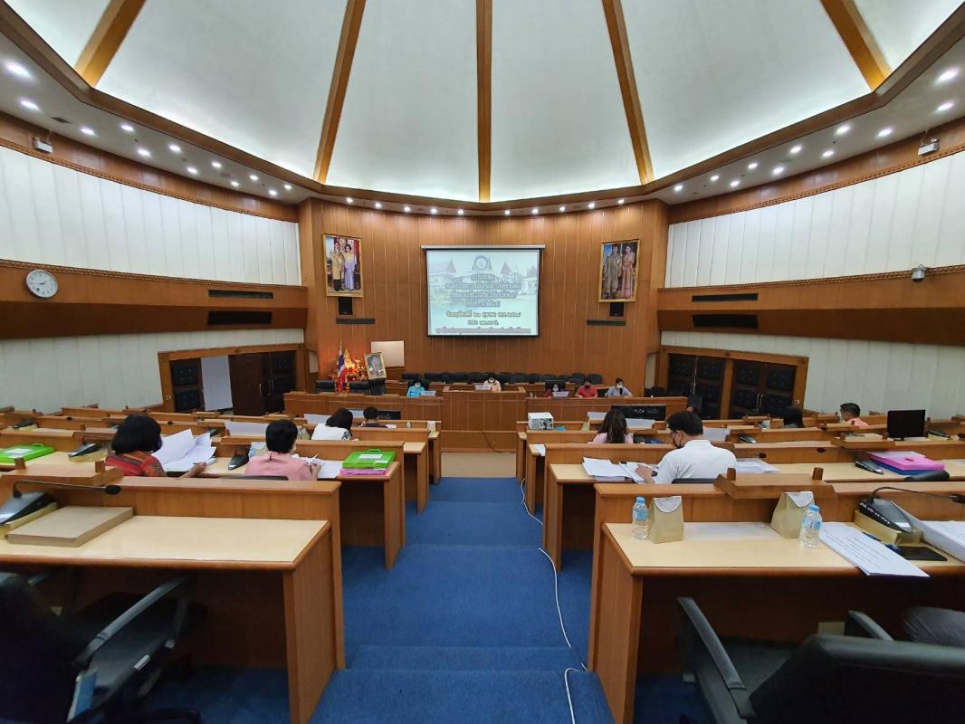 นางวันทนา วิรัชเกษม รองปลัดองค์การบริหารส่วนจังหวัดตาก รักษาราชการแทนปลัดองค์การบริหารส่วนจังหวัดตาก เป็นประธานการประชุมคณะกรรมการสนับสนุนการจัดทำแผนพัฒนาองค์การบริหารส่วนจังหวัดตาก ครั้งที่ 3/2564