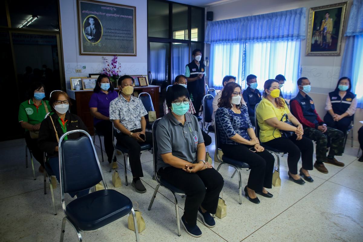 นายก อบจ.ตาก ลงพื้นที่ตรวจเยี่ยมและให้กำลังใจเจ้าหน้าที่ผู้ปฏิบัติงาน ณ โรงพยาบาลส่งเสริมสุขภาพตำบลสมอโคน และโรงพยาบาลส่งเสริมสุขภาพตำบลบ้านหนองงิ้ว อำเภอบ้านตาก จังหวัดตาก