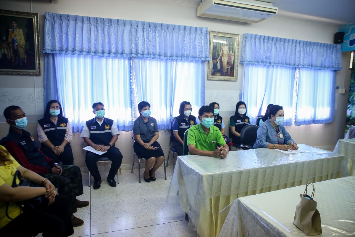 นายก อบจ.ตาก ลงพื้นที่ตรวจเยี่ยมและให้กำลังใจเจ้าหน้าที่ผู้ปฏิบัติงาน ณ โรงพยาบาลส่งเสริมสุขภาพตำบลสมอโคน และโรงพยาบาลส่งเสริมสุขภาพตำบลบ้านหนองงิ้ว อำเภอบ้านตาก จังหวัดตาก