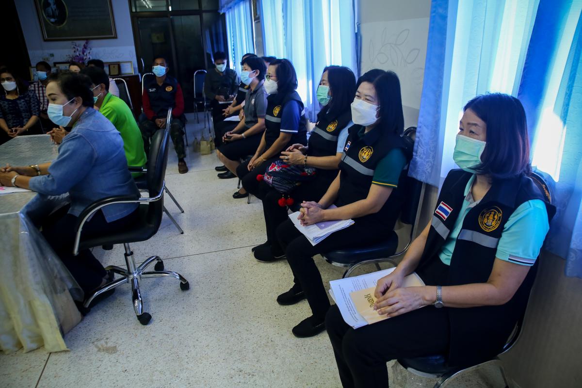 นายก อบจ.ตาก ลงพื้นที่ตรวจเยี่ยมและให้กำลังใจเจ้าหน้าที่ผู้ปฏิบัติงาน ณ โรงพยาบาลส่งเสริมสุขภาพตำบลสมอโคน และโรงพยาบาลส่งเสริมสุขภาพตำบลบ้านหนองงิ้ว อำเภอบ้านตาก จังหวัดตาก