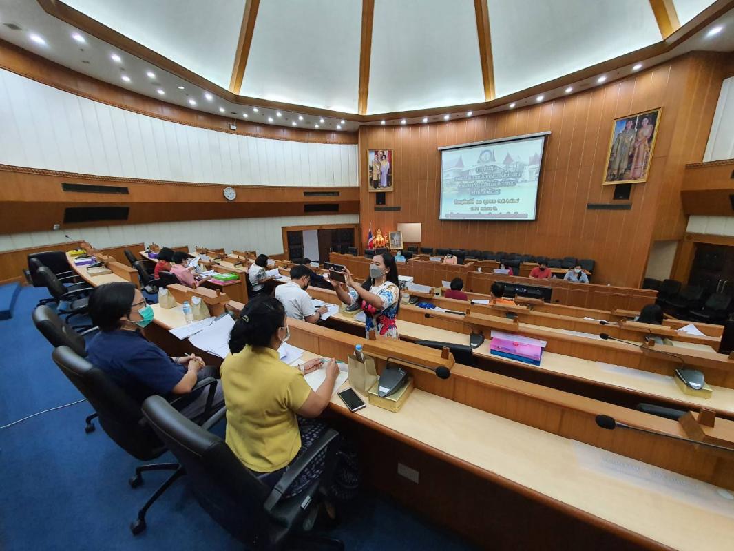 นางวันทนา วิรัชเกษม รองปลัดองค์การบริหารส่วนจังหวัดตาก รักษาราชการแทนปลัดองค์การบริหารส่วนจังหวัดตาก เป็นประธานการประชุมคณะกรรมการสนับสนุนการจัดทำแผนพัฒนาองค์การบริหารส่วนจังหวัดตาก ครั้งที่ 3/2564