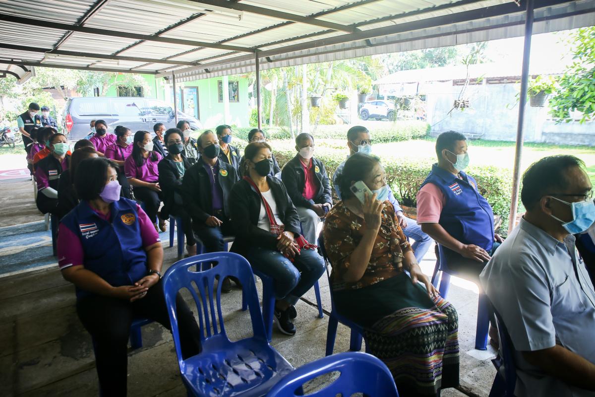 นายก อบจ.ตาก ลงพื้นที่ตรวจเยี่ยมและให้กำลังใจเจ้าหน้าที่ผู้ปฏิบัติงาน ณ โรงพยาบาลส่งเสริมสุขภาพตำบลสมอโคน และโรงพยาบาลส่งเสริมสุขภาพตำบลบ้านหนองงิ้ว อำเภอบ้านตาก จังหวัดตาก