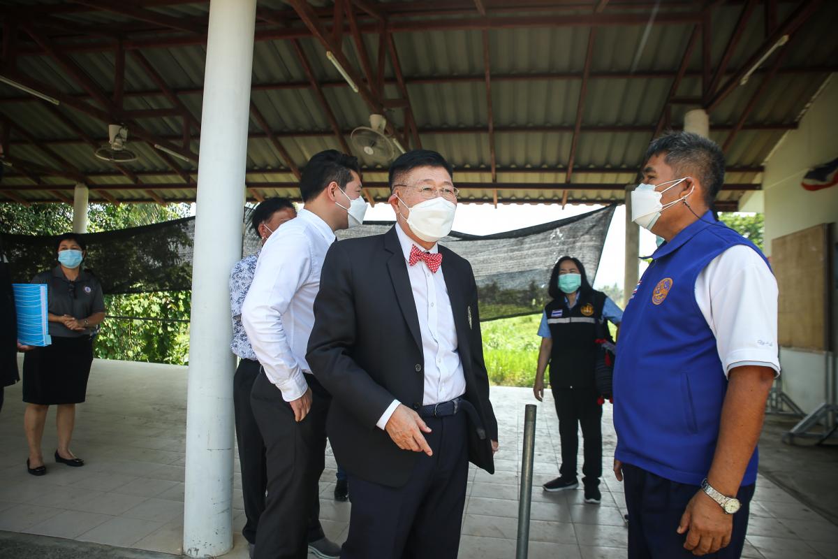 นายก อบจ.ตาก ลงพื้นที่ตรวจเยี่ยมและให้กำลังใจเจ้าหน้าที่ผู้ปฏิบัติงาน ณ โรงพยาบาลส่งเสริมสุขภาพตำบลสมอโคน และโรงพยาบาลส่งเสริมสุขภาพตำบลบ้านหนองงิ้ว อำเภอบ้านตาก จังหวัดตาก
