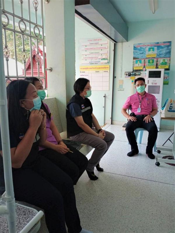 ดำเนินการลงพื้นที่สำรวจทรัพย์สิน คุรุภัณฑ์ ที่ดิน และสิ่งปลูกสร้างของโรงพยาบาลส่งเสริมสุขภาพตำบลแม่เชียงราย อำเภอสามเงา