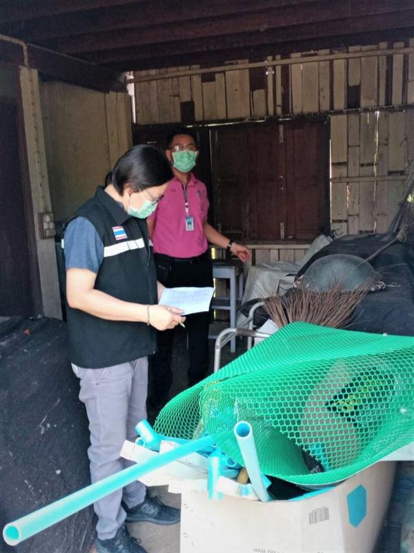 ดำเนินการลงพื้นที่สำรวจทรัพย์สิน คุรุภัณฑ์ ที่ดิน และสิ่งปลูกสร้างของโรงพยาบาลส่งเสริมสุขภาพตำบลแม่เชียงราย อำเภอสามเงา