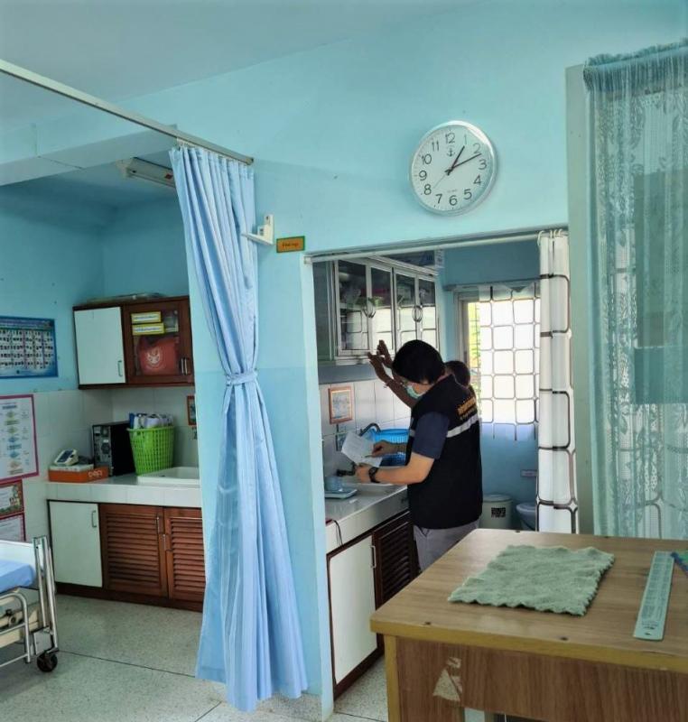 ดำเนินการลงพื้นที่สำรวจทรัพย์สิน คุรุภัณฑ์ ที่ดิน และสิ่งปลูกสร้างของโรงพยาบาลส่งเสริมสุขภาพตำบลแม่เชียงราย อำเภอสามเงา