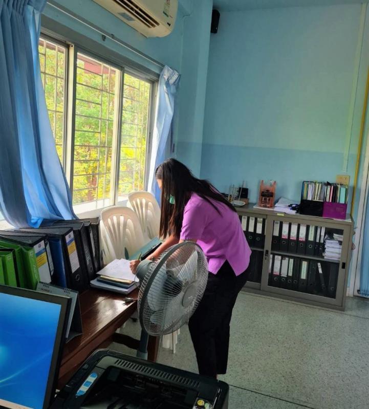 ดำเนินการลงพื้นที่สำรวจทรัพย์สิน คุรุภัณฑ์ ที่ดิน และสิ่งปลูกสร้างของโรงพยาบาลส่งเสริมสุขภาพตำบลแม่เชียงราย อำเภอสามเงา