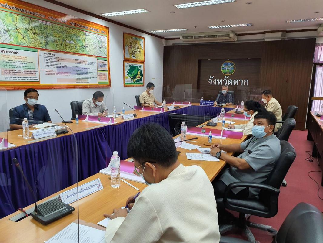 นายกองค์การบริหารส่วนจังหวัดตาก เข้าร่วมการประชุมมอบนโยบายและชี้แจงข้อราชการสำคัญของปลัดกระทรวงมหาดไทย