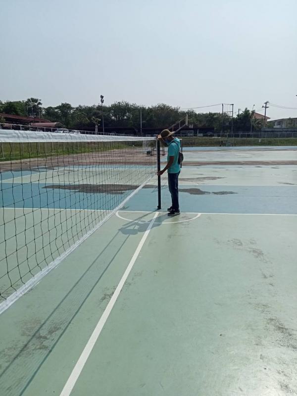 นายกองค์การบริหารส่วนจังหวัดตาก ได้มอบหมายให้เจ้าหน้าที่ กองการศึกษา ศาสนาและวัฒนธรรม ดำเนินการทำความสะอาด และปรับปรุงพื้นที่บริเวณโดยรอบของสนามกีฬา