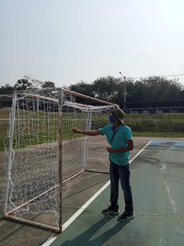 นายกองค์การบริหารส่วนจังหวัดตาก ได้มอบหมายให้เจ้าหน้าที่ กองการศึกษา ศาสนาและวัฒนธรรม ดำเนินการทำความสะอาด และปรับปรุงพื้นที่บริเวณโดยรอบของสนามกีฬา