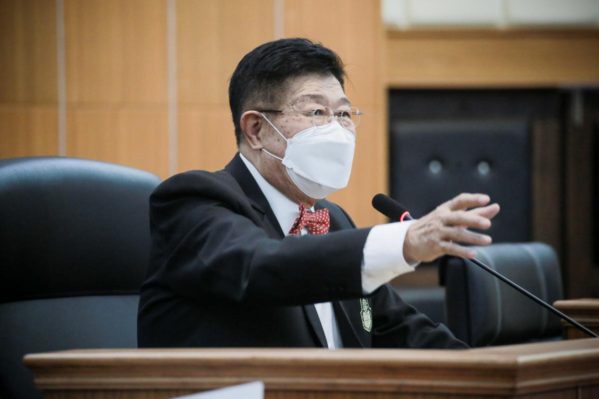 นายก อบจ.ตาก เป็นประธานการประชุมคณะผู้บริหาร หัวหน้าส่วนราชการ หัวหน้าฝ่าย และผู้เกี่ยวข้อง 