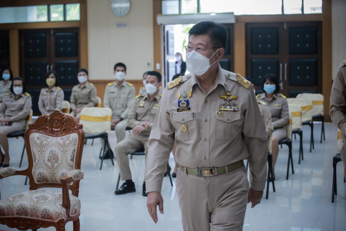 นายก อบจ.ตาก เข้าร่วมพิธีถวายราชสักการะ และกล่าวถวายราชสดุดีพระบาทสมเด็จพระจุลจอมเกล้าเจ้าอยู่หัว เนื่องในวันท้องถิ่นไทย ประจำปี 2565