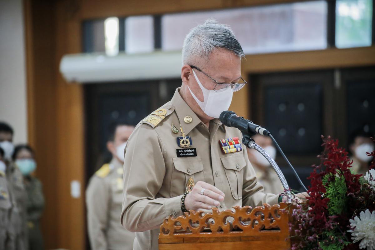 นายก อบจ.ตาก เข้าร่วมพิธีถวายราชสักการะ และกล่าวถวายราชสดุดีพระบาทสมเด็จพระจุลจอมเกล้าเจ้าอยู่หัว เนื่องในวันท้องถิ่นไทย ประจำปี 2565