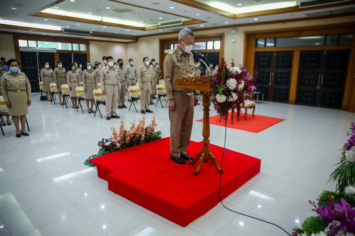 นายก อบจ.ตาก เข้าร่วมพิธีถวายราชสักการะ และกล่าวถวายราชสดุดีพระบาทสมเด็จพระจุลจอมเกล้าเจ้าอยู่หัว เนื่องในวันท้องถิ่นไทย ประจำปี 2565