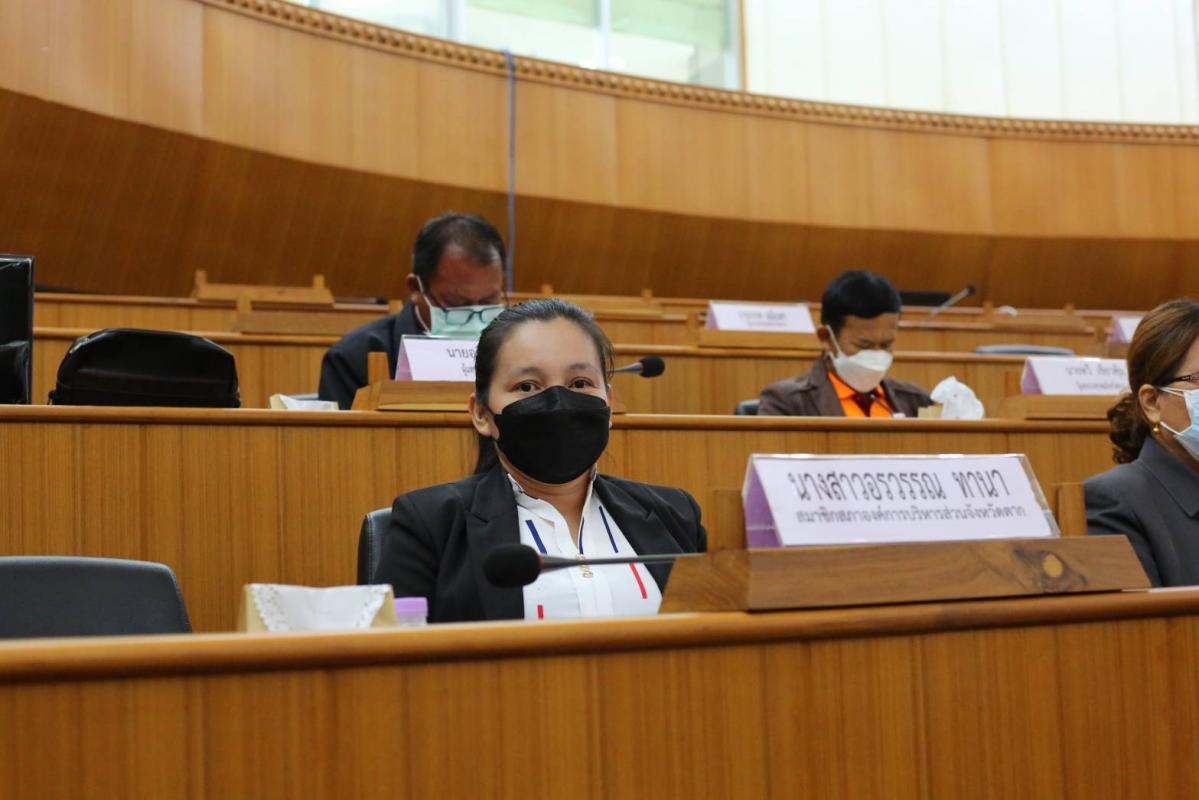 นายกองค์การบริหารส่วนจังหวัดตาก เป็นประธานการประชุมคณะกรรมการพัฒนาองค์การบริหารส่วนจังหวัดตาก ครั้งที่ 3/2564