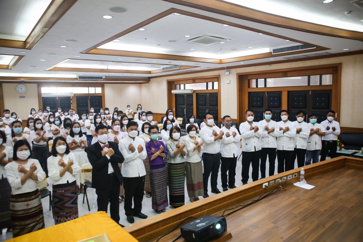 นายณัฐวุฒิ ทวีเกื้อกูลกิจ นายก องค์การบริหารส่วนจังหวัดตาก เป็นประธานในพิธีเปิดกิจกรรม “ อบจ.ตาก ไม่ทนต่อการทุจริต ”