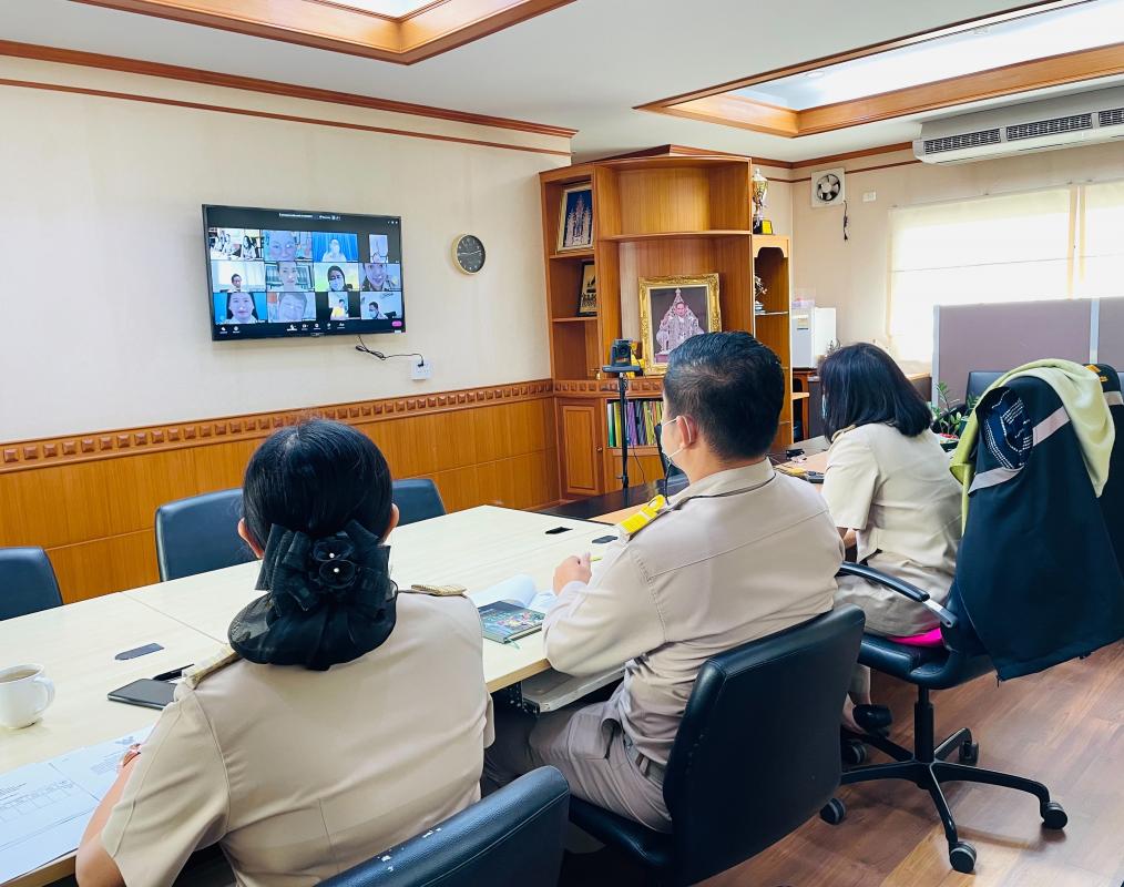 เข้าร่วมการประชุมคณะกรรมการประสานแผนพัฒนาท้องถิ่นระดับอำเภอวังเจ้า ( พ.ศ. 2566 – 2570 )
