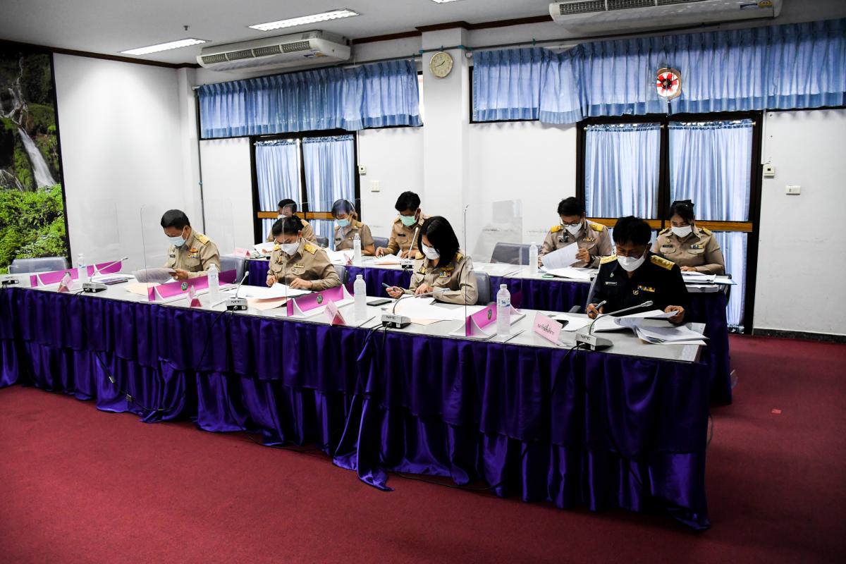 นางสาวเปรมกมล ธีโรภาส ปลัดองค์การบริหารส่วนจังหวัดตาก เข้าร่วมการประชุมคณะกรรมการมูลนิธิสมเด็จพระเจ้าตากสินมหาราช จังหวัดตาก ครั้งที่ 1/2565