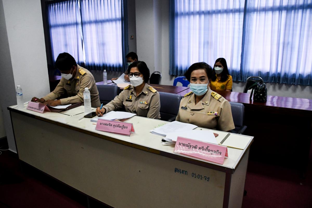 นางสาวเปรมกมล ธีโรภาส ปลัดองค์การบริหารส่วนจังหวัดตาก เข้าร่วมการประชุมคณะกรรมการมูลนิธิสมเด็จพระเจ้าตากสินมหาราช จังหวัดตาก ครั้งที่ 1/2565