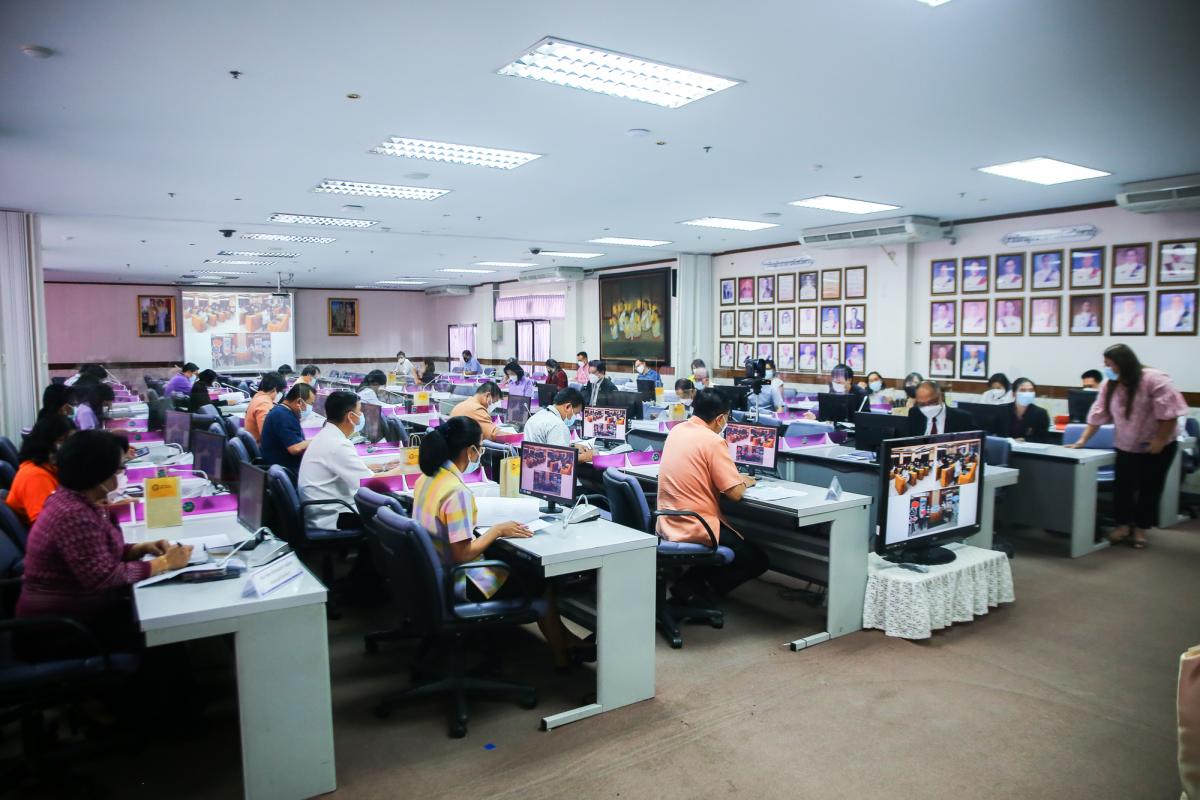 รองนายกองค์การบริหารส่วนจังหวัดตาก พร้อมเจ้าหน้าที่ เข้าร่วมการประชุมคณะกรรมอนุกรรมการการดำเนินงานตามยุทธศาสตร์ชาติว่าด้วยการป้องกันและปราบปรามการทุจริตจังหวัดตาก ครั้งที่ 1/2565 