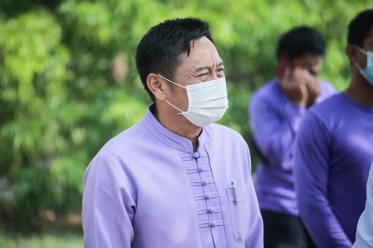 นายณัฐวุฒิ ทวีเกื้อกูลกิจ นายกองค์การบริหารส่วนจังหวัดตาก และ ว่าที่ ดร.ฑีฆะพล ทวีเกื้อกูลกิจ รองนายกองค์การบริหารส่วนจังหวัดตาก พร้อมด้วยคณะผู้บริหารและหัวหน้าส่วนราชการ ตรวจติดตามการจัดซื้อเครื่องสูบน้ำที่ทางสำนักช่าง