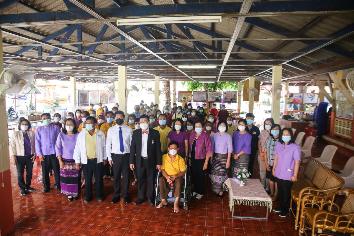 นายก อบจ.ตาก เป็นประธานในพิธีเปิดโครงการฝึกอบรมทักษะและพัฒนาคุณภาพชีวิตคนพิการ ประจำปีงบประมาณ พ.ศ. 2565 รุ่นที่ 1