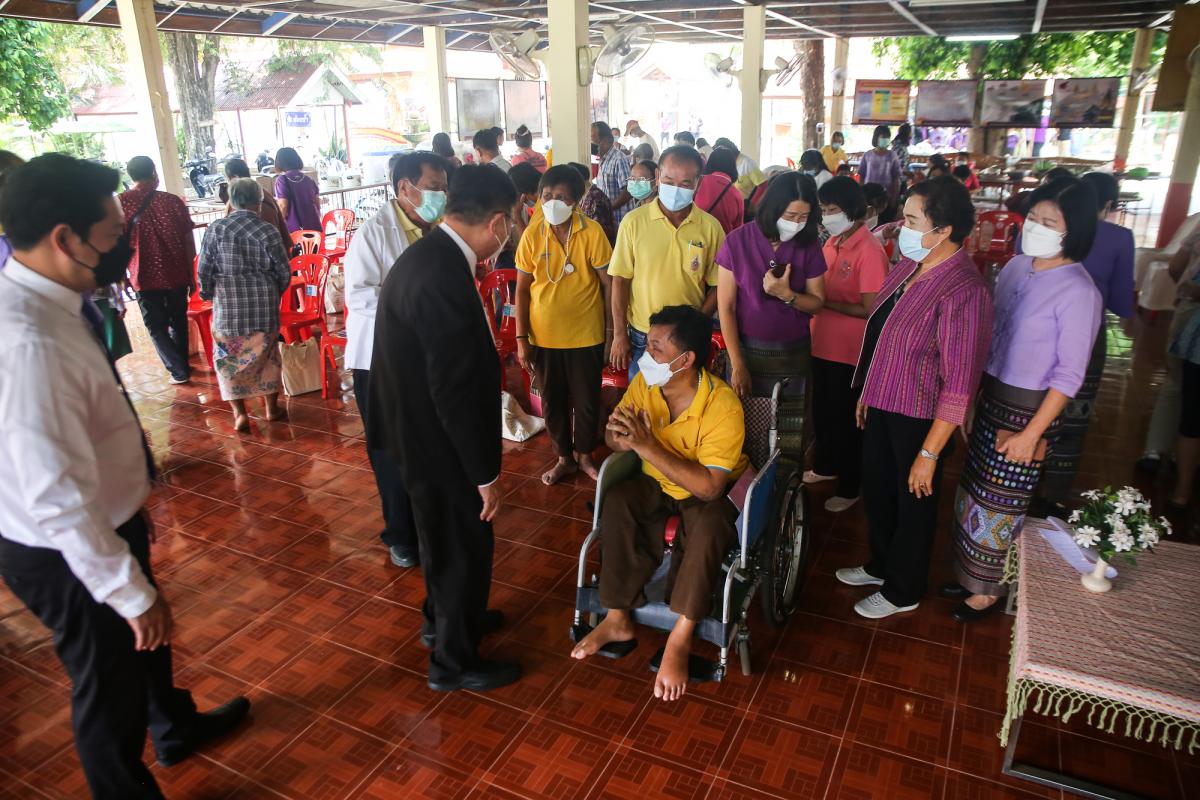 นายก อบจ.ตาก เป็นประธานในพิธีเปิดโครงการฝึกอบรมทักษะและพัฒนาคุณภาพชีวิตคนพิการ ประจำปีงบประมาณ พ.ศ. 2565 รุ่นที่ 1