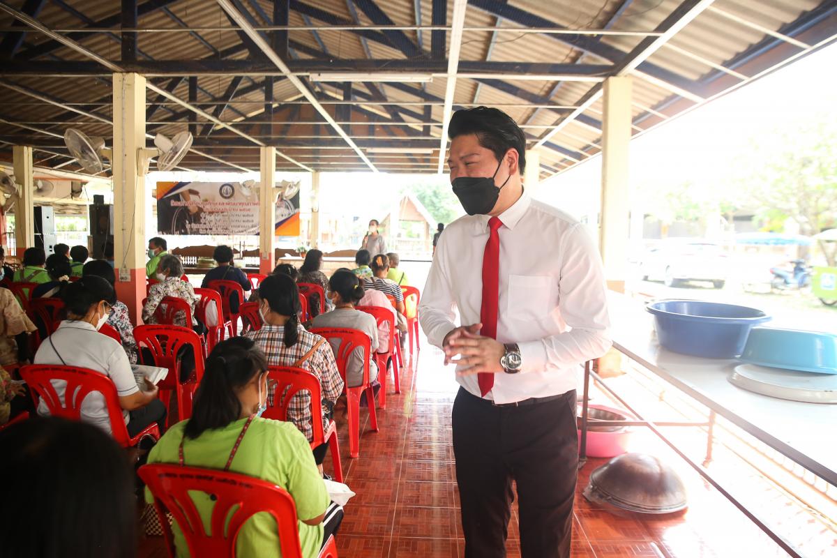 รองนายกองค์การบริหารส่วนจังหวัดตาก เป็นประธานในพิธีเปิดโครงการฝึกอบรมทักษะและพัฒนาคุณภาพชีวิตคนพิการ ประจำปีงบประมาณ พ.ศ. 2565 รุ่นที่ 2