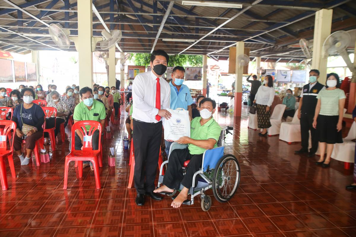 รองนายกองค์การบริหารส่วนจังหวัดตาก เป็นประธานในพิธีเปิดโครงการฝึกอบรมทักษะและพัฒนาคุณภาพชีวิตคนพิการ ประจำปีงบประมาณ พ.ศ. 2565 รุ่นที่ 2