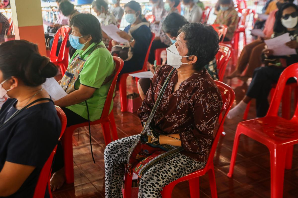 รองนายกองค์การบริหารส่วนจังหวัดตาก เป็นประธานในพิธีเปิดโครงการฝึกอบรมทักษะและพัฒนาคุณภาพชีวิตคนพิการ ประจำปีงบประมาณ พ.ศ. 2565 รุ่นที่ 2