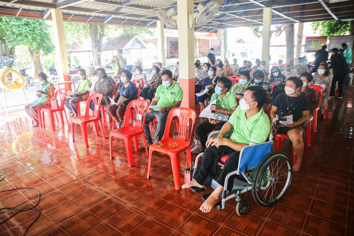 รองนายกองค์การบริหารส่วนจังหวัดตาก เป็นประธานในพิธีเปิดโครงการฝึกอบรมทักษะและพัฒนาคุณภาพชีวิตคนพิการ ประจำปีงบประมาณ พ.ศ. 2565 รุ่นที่ 2