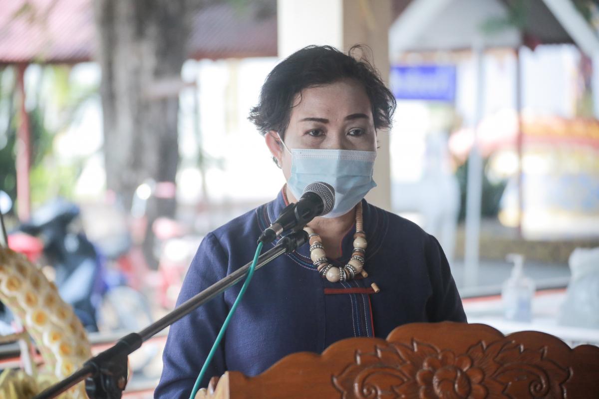 รองนายกองค์การบริหารส่วนจังหวัดตาก เป็นประธานในพิธีเปิดโครงการฝึกอบรมทักษะและพัฒนาคุณภาพชีวิตคนพิการ ประจำปีงบประมาณ พ.ศ. 2565 รุ่นที่ 2