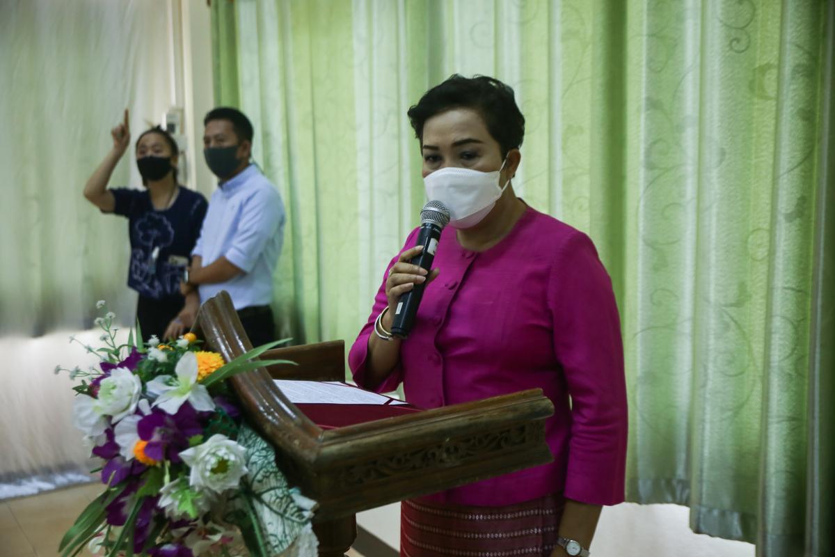 รองนายกองค์การบริหารส่วนจังหวัดตาก เป็นประธานในพิธีเปิดโครงการฝึกอบรมเพื่อส่งเสริมการพัฒนาคุณภาพชีวิตผู้สูงอายุ ประจำปีงบประมาณ พ.ศ. 2565 รุ่นที่ 1