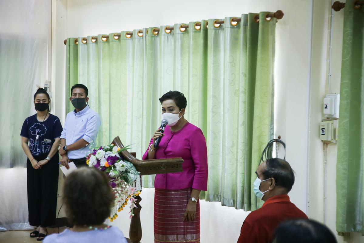 รองนายกองค์การบริหารส่วนจังหวัดตาก เป็นประธานในพิธีเปิดโครงการฝึกอบรมเพื่อส่งเสริมการพัฒนาคุณภาพชีวิตผู้สูงอายุ ประจำปีงบประมาณ พ.ศ. 2565 รุ่นที่ 1