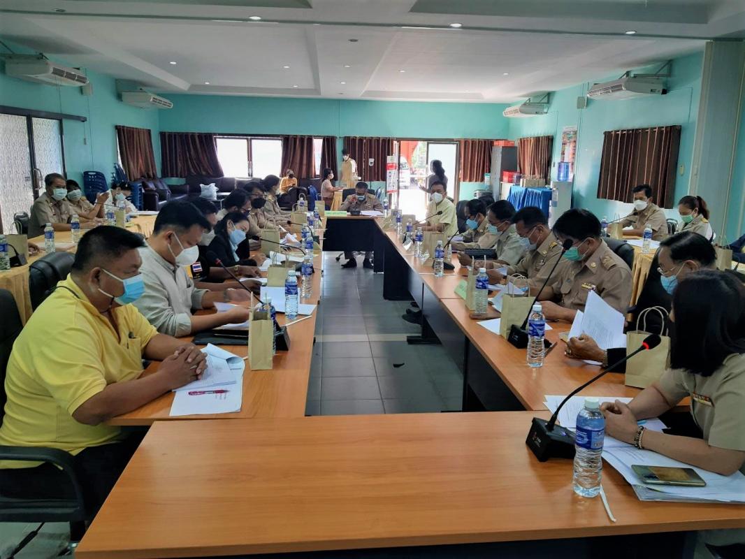 เข้าร่วมการประชุมคณะกรรมการประสานแผนพัฒนาท้องถิ่นระดับอำเภอเมืองตาก ครั้งที่ 1/2565