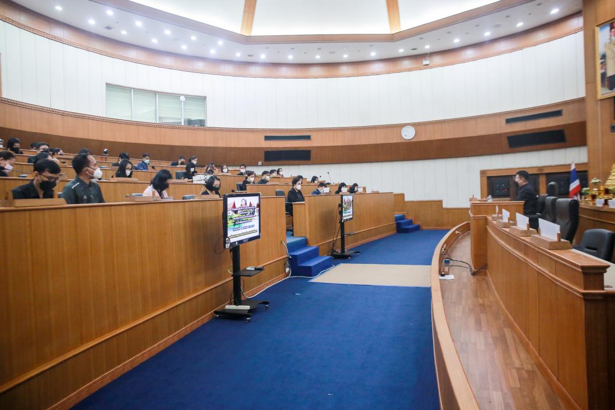 นายกองค์การบริหารส่วนจังหวัดตาก เป็นประธานการประชุมคณะผู้บริหาร หัวหน้าส่วนราชการ หัวหน้าฝ่าย และผู้เกี่ยวข้อง องค์การบริหารส่วนจังหวัดตาก ประจำเดือนเมษายน 2565