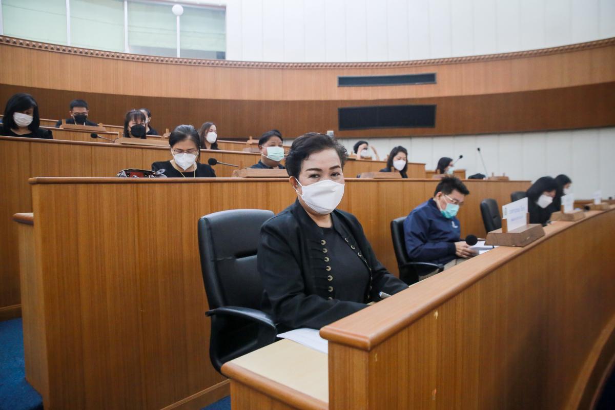 นายกองค์การบริหารส่วนจังหวัดตาก เป็นประธานการประชุมคณะผู้บริหาร หัวหน้าส่วนราชการ หัวหน้าฝ่าย และผู้เกี่ยวข้อง องค์การบริหารส่วนจังหวัดตาก ประจำเดือนเมษายน 2565