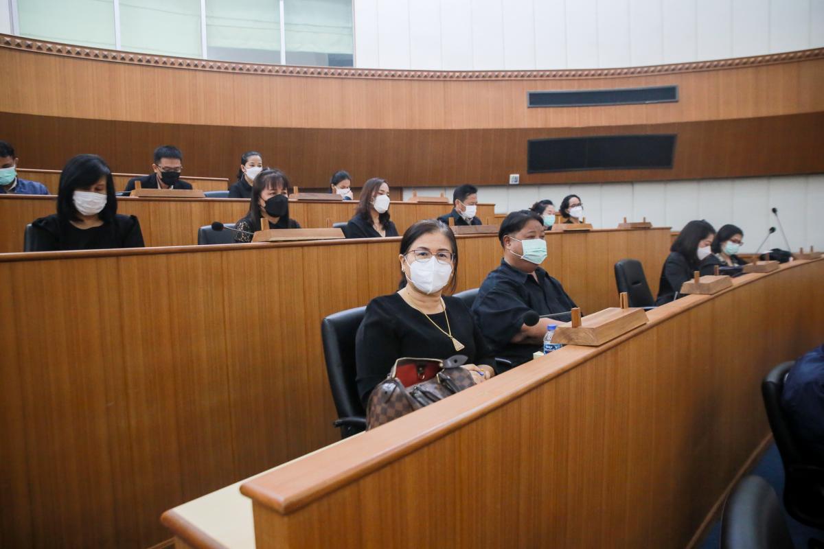 นายกองค์การบริหารส่วนจังหวัดตาก เป็นประธานการประชุมคณะผู้บริหาร หัวหน้าส่วนราชการ หัวหน้าฝ่าย และผู้เกี่ยวข้อง องค์การบริหารส่วนจังหวัดตาก ประจำเดือนเมษายน 2565