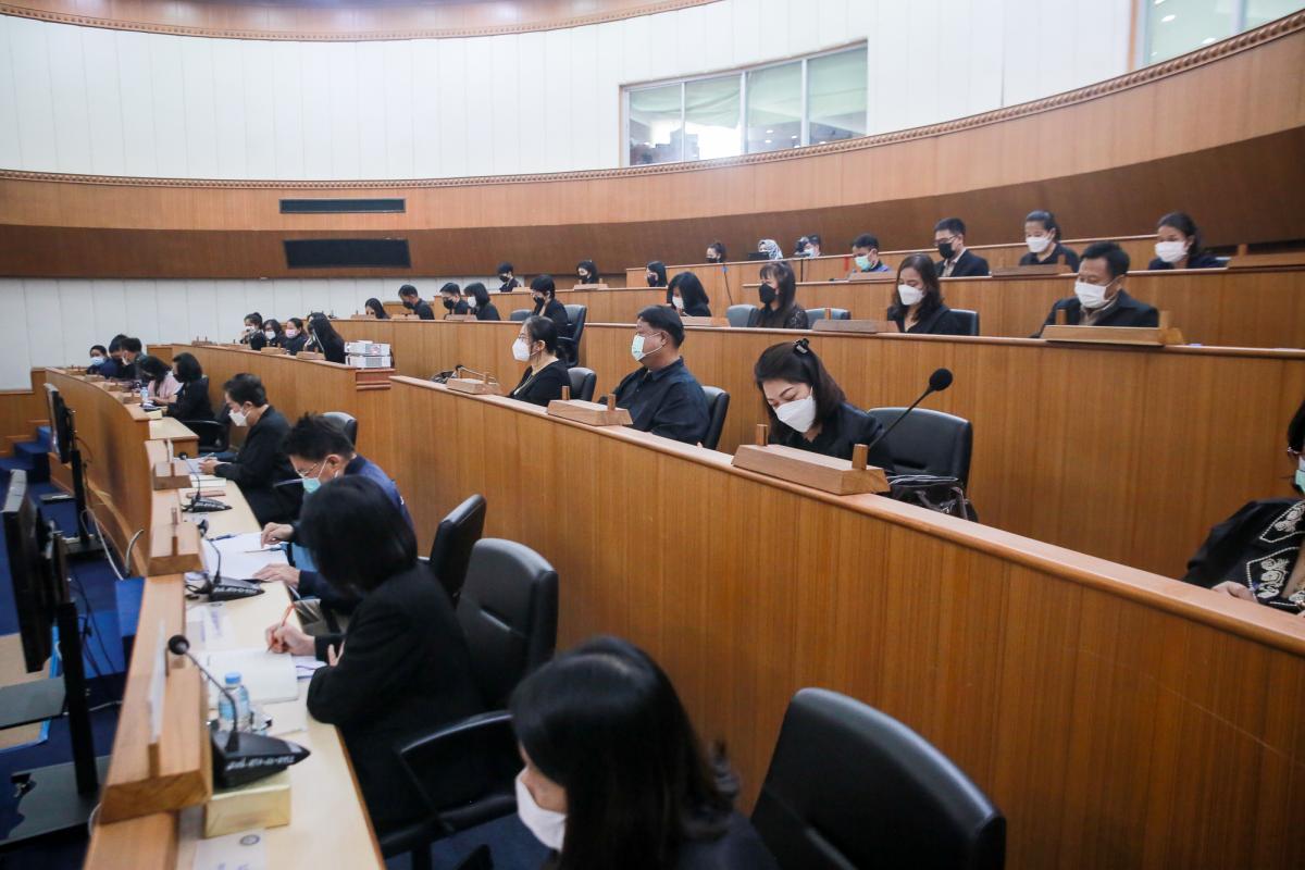 นายกองค์การบริหารส่วนจังหวัดตาก เป็นประธานการประชุมคณะผู้บริหาร หัวหน้าส่วนราชการ หัวหน้าฝ่าย และผู้เกี่ยวข้อง องค์การบริหารส่วนจังหวัดตาก ประจำเดือนเมษายน 2565