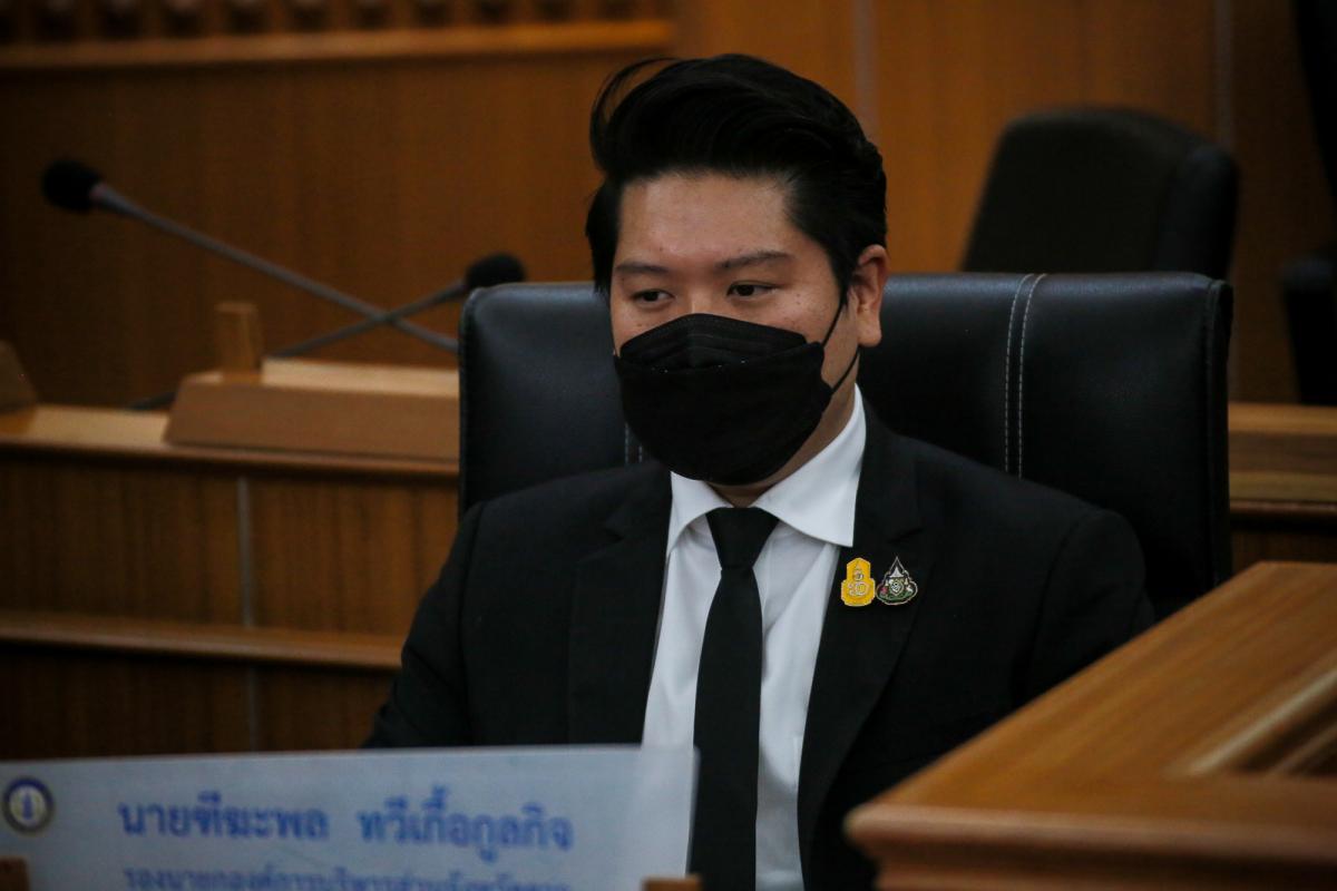 นายกองค์การบริหารส่วนจังหวัดตาก เป็นประธานการประชุมคณะผู้บริหาร หัวหน้าส่วนราชการ หัวหน้าฝ่าย และผู้เกี่ยวข้อง องค์การบริหารส่วนจังหวัดตาก ประจำเดือนเมษายน 2565