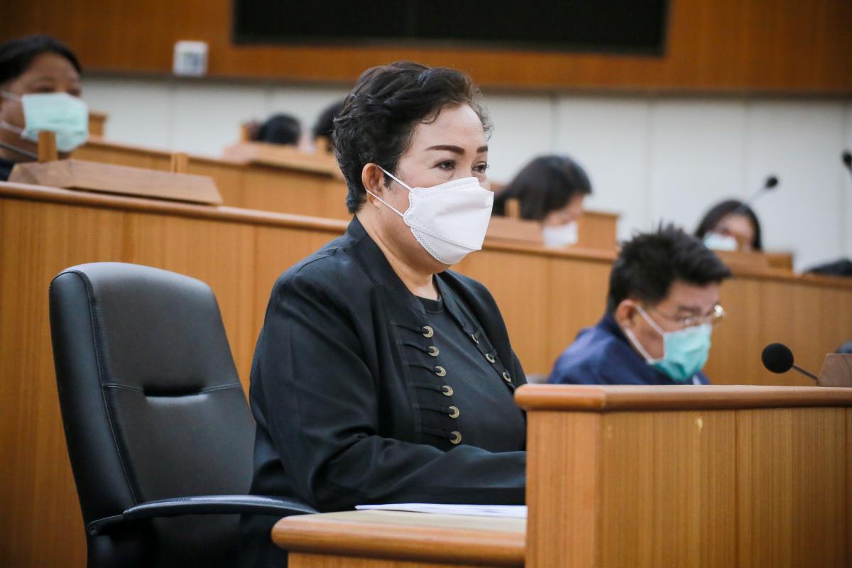 นายกองค์การบริหารส่วนจังหวัดตาก เป็นประธานการประชุมคณะผู้บริหาร หัวหน้าส่วนราชการ หัวหน้าฝ่าย และผู้เกี่ยวข้อง องค์การบริหารส่วนจังหวัดตาก ประจำเดือนเมษายน 2565