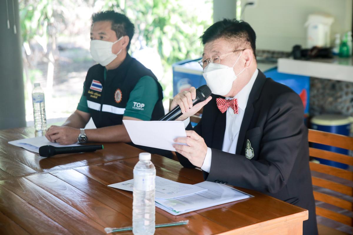 นายกองค์การบริหารส่วนจังหวัดตาก ในฐานะผู้อำนวยการอุทยานธรณีไม้กลายเป็นหินตากร่วมประชุมกับคณะกรมทรัพยากรธรณีเพื่อหารือเรื่องการจัดงาน บันทึกสถิติโลก “ไม้กลายเป็นหินที่ยาวที่สุดในโลก” ต่อ Guinness World Records