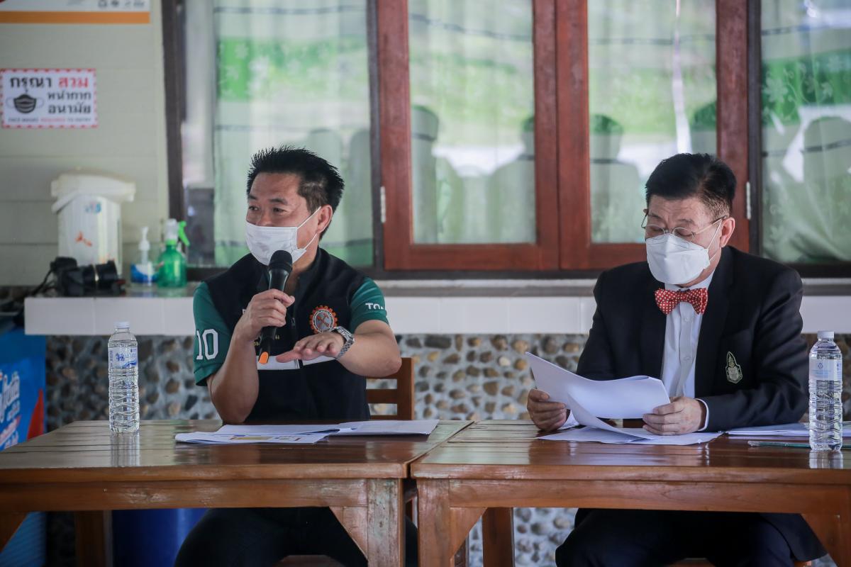 นายกองค์การบริหารส่วนจังหวัดตาก ในฐานะผู้อำนวยการอุทยานธรณีไม้กลายเป็นหินตากร่วมประชุมกับคณะกรมทรัพยากรธรณีเพื่อหารือเรื่องการจัดงาน บันทึกสถิติโลก “ไม้กลายเป็นหินที่ยาวที่สุดในโลก” ต่อ Guinness World Records