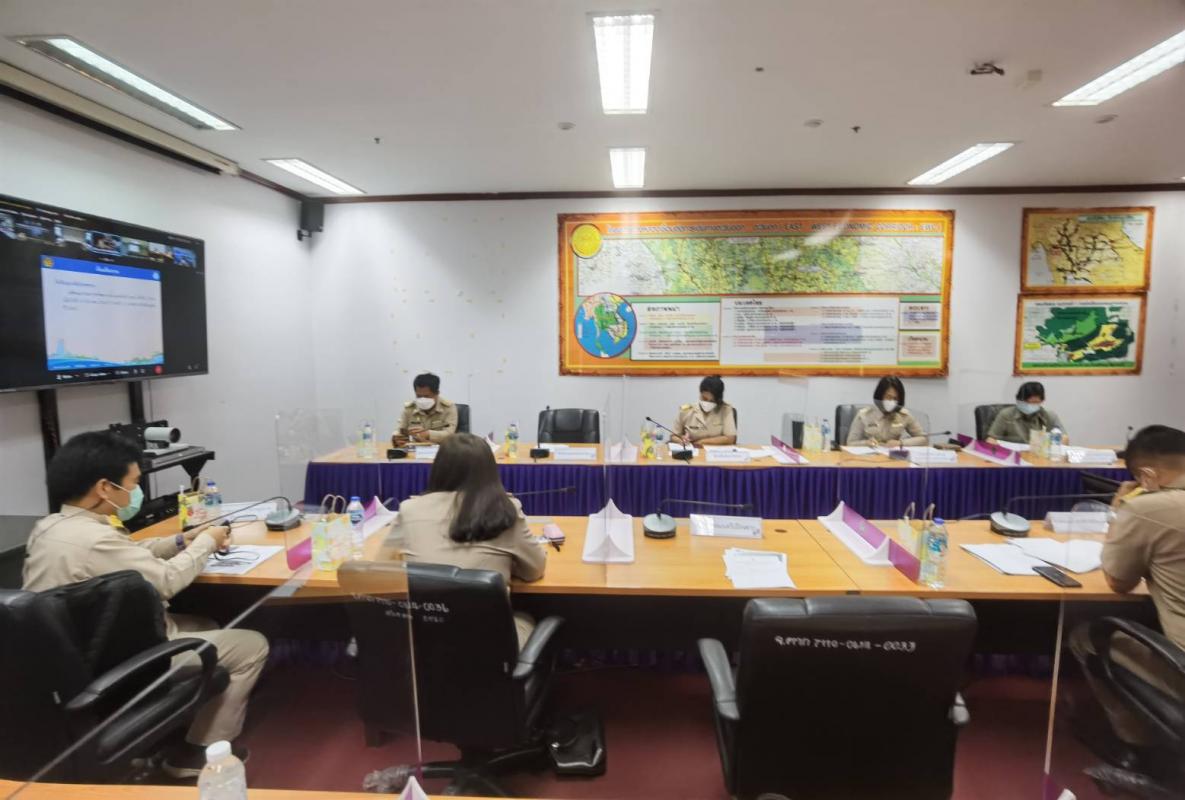  เข้าร่วมการประชุมชี้แจงแนวทางการจัดทำข้อเสนอแผนงานโครงการเพิ่มประสิทธิภาพการบริหารจัดการทรัพยากรน้ำในช่วงฤดูฝนปี 2565