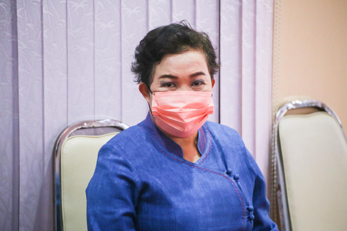 เป็นประธานในพิธีเปิดโครงการฝึกอบรมเสริมสร้างครอบครัวเข้มแข็งของสตรีและบุคคลในครอบครัว ประจำปีงบประมาณ พ.ศ. 2565 รุ่นที่ 1