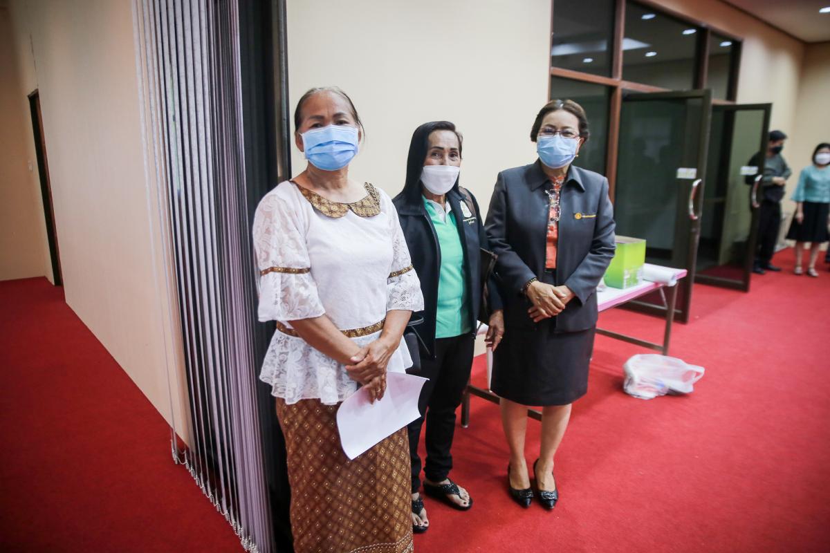 เป็นประธานในพิธีเปิดโครงการฝึกอบรมเสริมสร้างครอบครัวเข้มแข็งของสตรีและบุคคลในครอบครัว ประจำปีงบประมาณ พ.ศ. 2565 รุ่นที่ 1