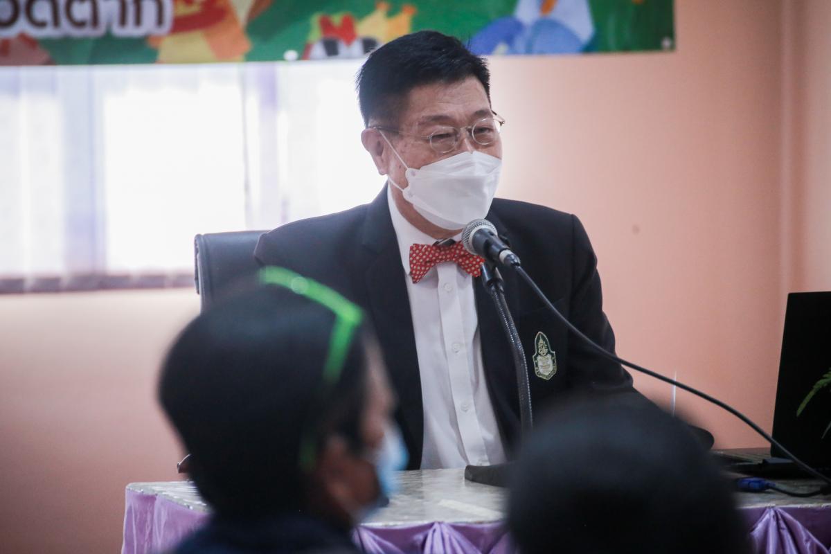 เป็นประธานในพิธีเปิดโครงการฝึกอบรมเสริมสร้างครอบครัวเข้มแข็งของสตรีและบุคคลในครอบครัว ประจำปีงบประมาณ พ.ศ. 2565 รุ่นที่ 1