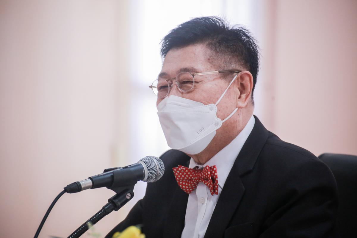 เป็นประธานในพิธีเปิดโครงการฝึกอบรมเสริมสร้างครอบครัวเข้มแข็งของสตรีและบุคคลในครอบครัว ประจำปีงบประมาณ พ.ศ. 2565 รุ่นที่ 1