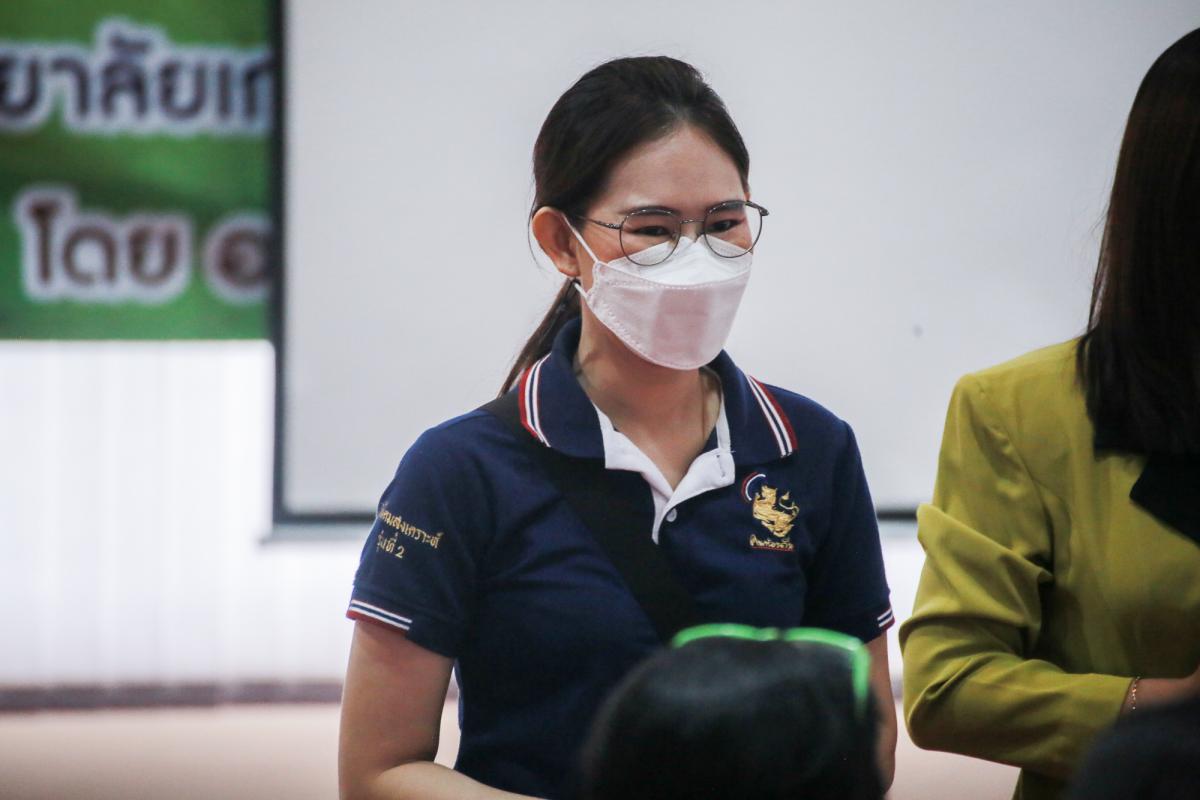 เป็นประธานในพิธีเปิดโครงการฝึกอบรมเสริมสร้างครอบครัวเข้มแข็งของสตรีและบุคคลในครอบครัว ประจำปีงบประมาณ พ.ศ. 2565 รุ่นที่ 1